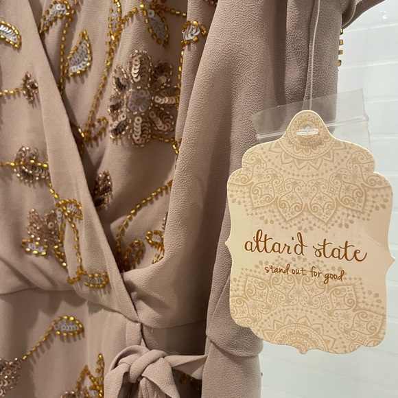 NWT Altar’d State Sequin Dress - Picture 4 of 6